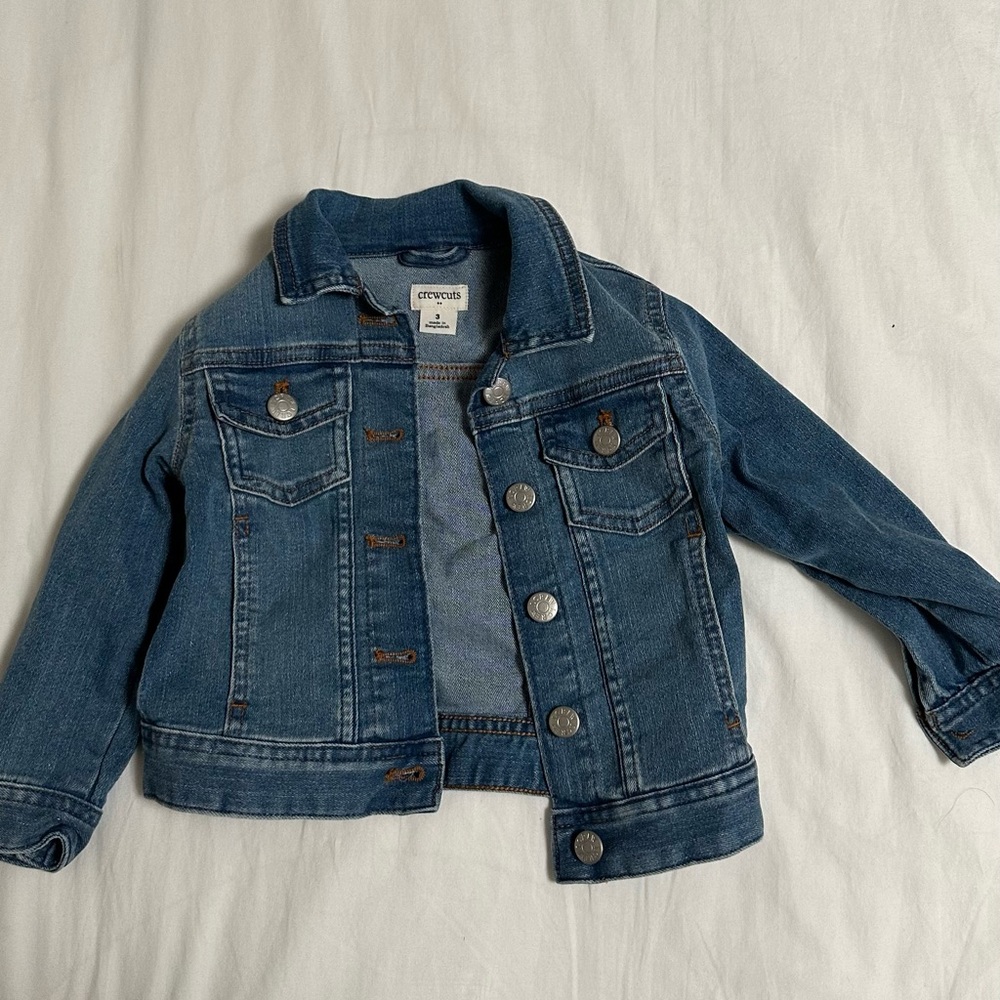 J Crew Toddler Denim Jacket